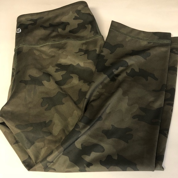 Lululemon Wunder Under Crop Savasana Camo - Picture 3 of 7